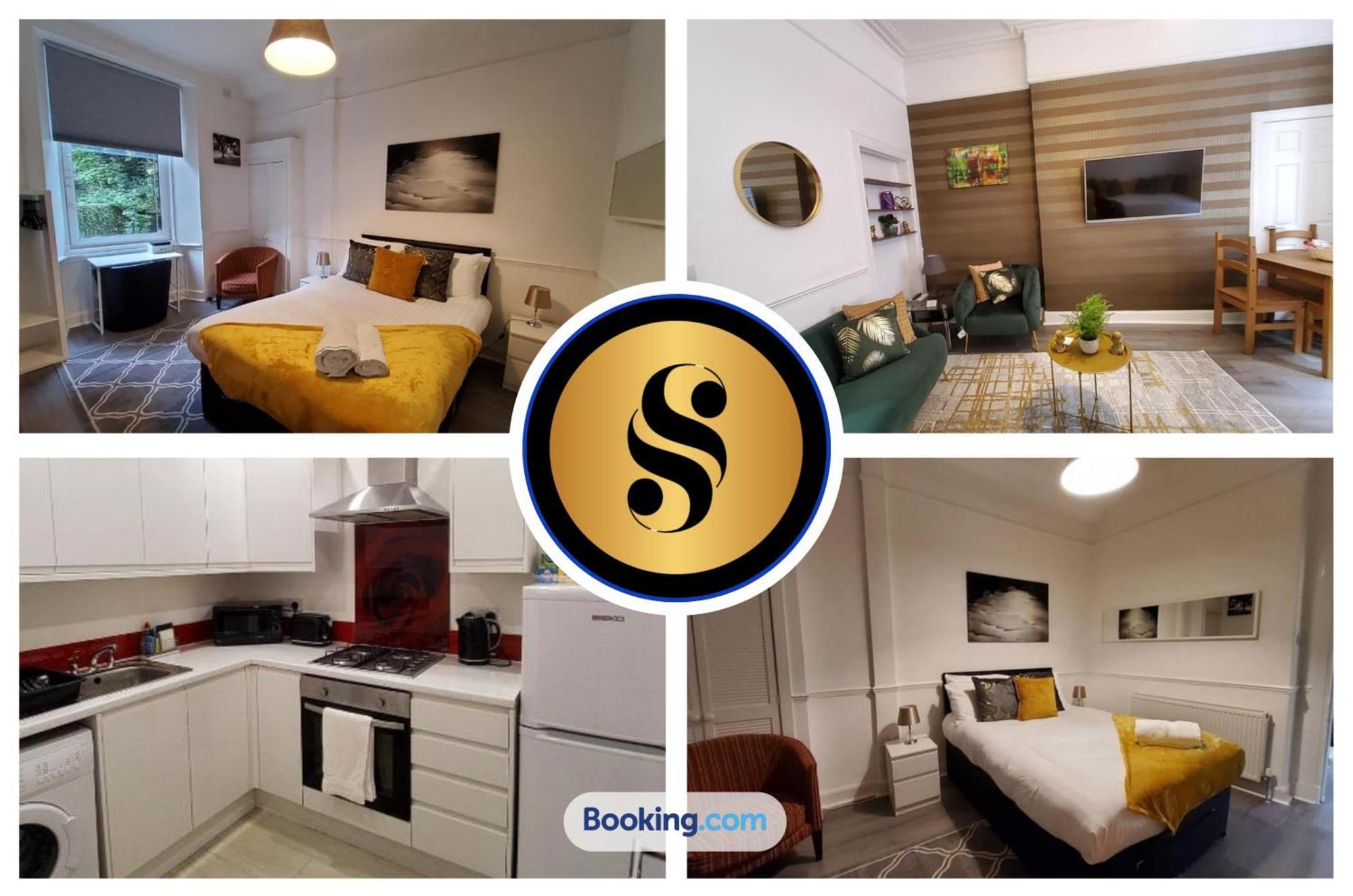 Leith Spectacular Apartment By Sensational Stay Short Lets & Serviced Accommodation With 6 Separate Beds & 2 Baths Edinburgh Eksteriør billede